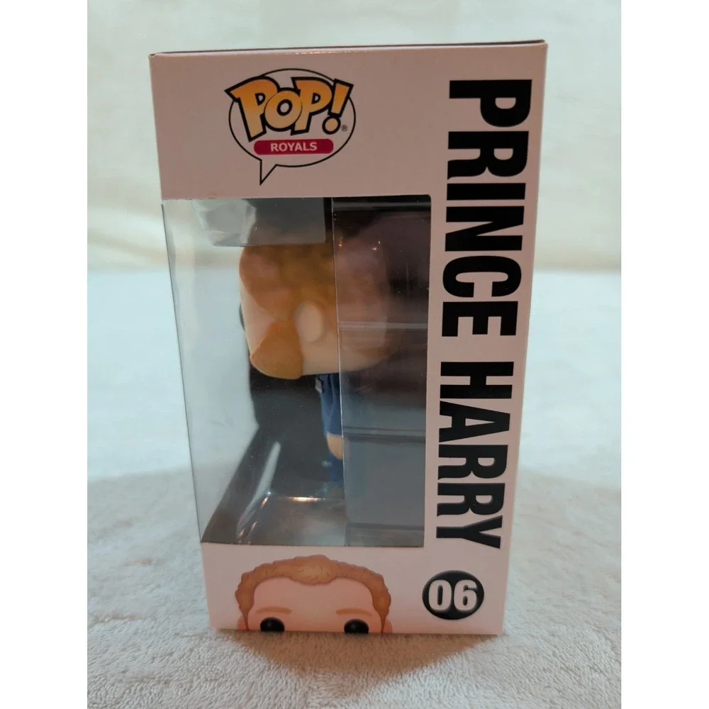 Funko Pop Royals Prince Harry 06 Vnl‎ Figure Duke of Sussex British Royal Family
